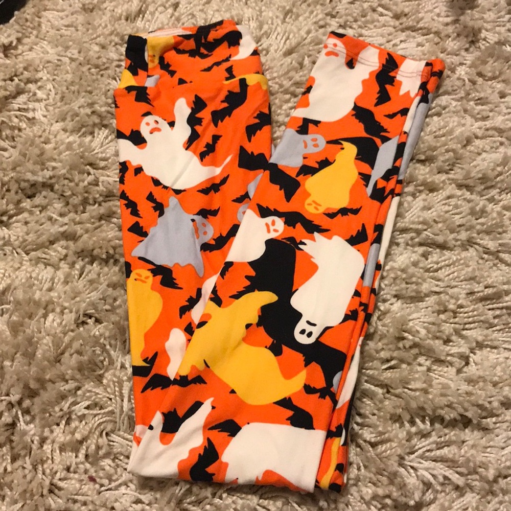 Tween LuLaRoe Halloween leggings